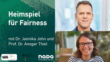 Home match for fairness with Dr. Jannika John and Prof. Dr. Ansgar Thiel (available in German)