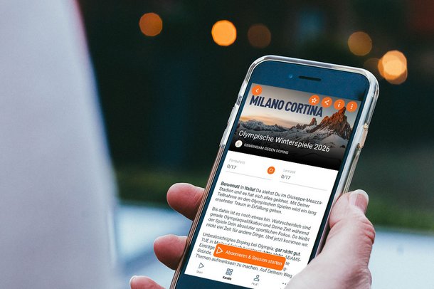 Der E-Learning Kurs der NADA für Teilnehmende und Betreuende der Olympischen Winterspielen 2026