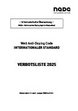 WADA-Verbotsliste 2025 (Informatorische Übersetzung)