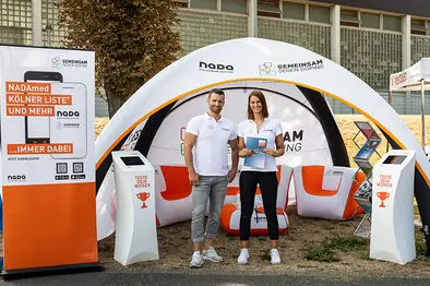 GEMEINSAM GEGEN DOPING TOGETHER AGAINST DOPING