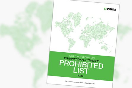 Die Verbostliste der WADA für das Jahr 2026.