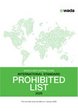 2025 WADA Prohibited List
