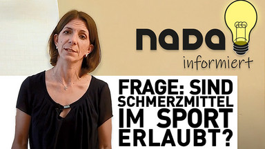 #NADAinformiert-Folge zu dem Thema: NADA-Medizin zu Schmerzmitteln