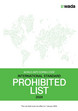 WADA's 2024 Prohibited List