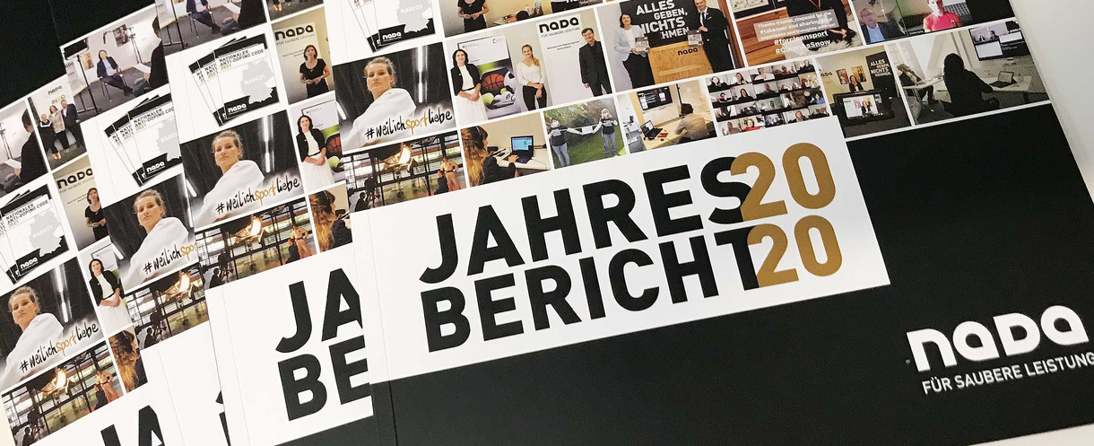 Der Jahresbericht der NADA 2020