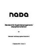 Standard for Results Management / Disciplinary Proceedings (German)