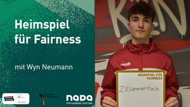 Heimspiel für Fairness mit Wyn Sander Neumann